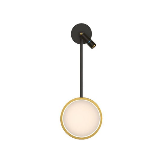 Creative Rings Stars 3 Step Dimming Modern Wall Lamp