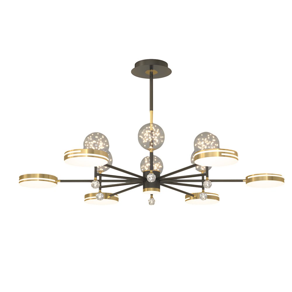 Creative Round Stars Ball 3-Step Dimming Modern Ceiling Light