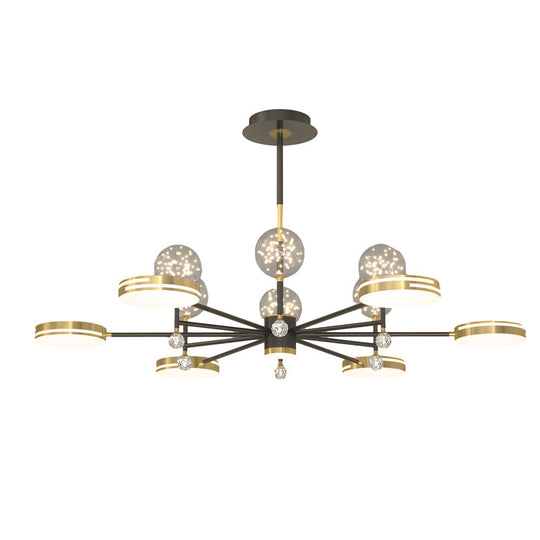 Creative Round Stars Ball 3-Step Dimming Modern Ceiling Light