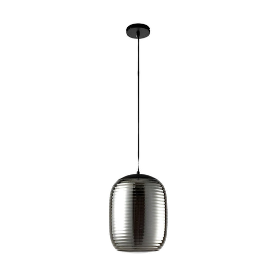 Creative Screw Thread Glass Spiral LED Postmodern Pendant Light Chandelier