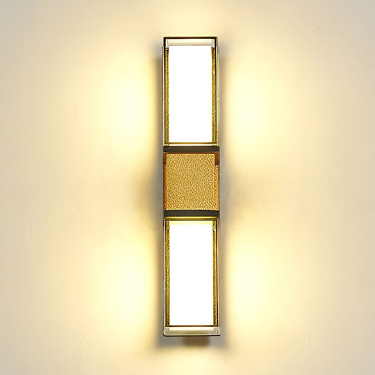 Creative Up and Down Lights Waterproof LED Wall Sconces Outdoor Wall Lights