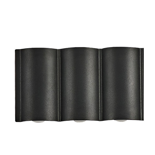 Creative Wave Arc Design Up and Down Lights LED Outdoor Wall Lights Wall Sconces Waterproof