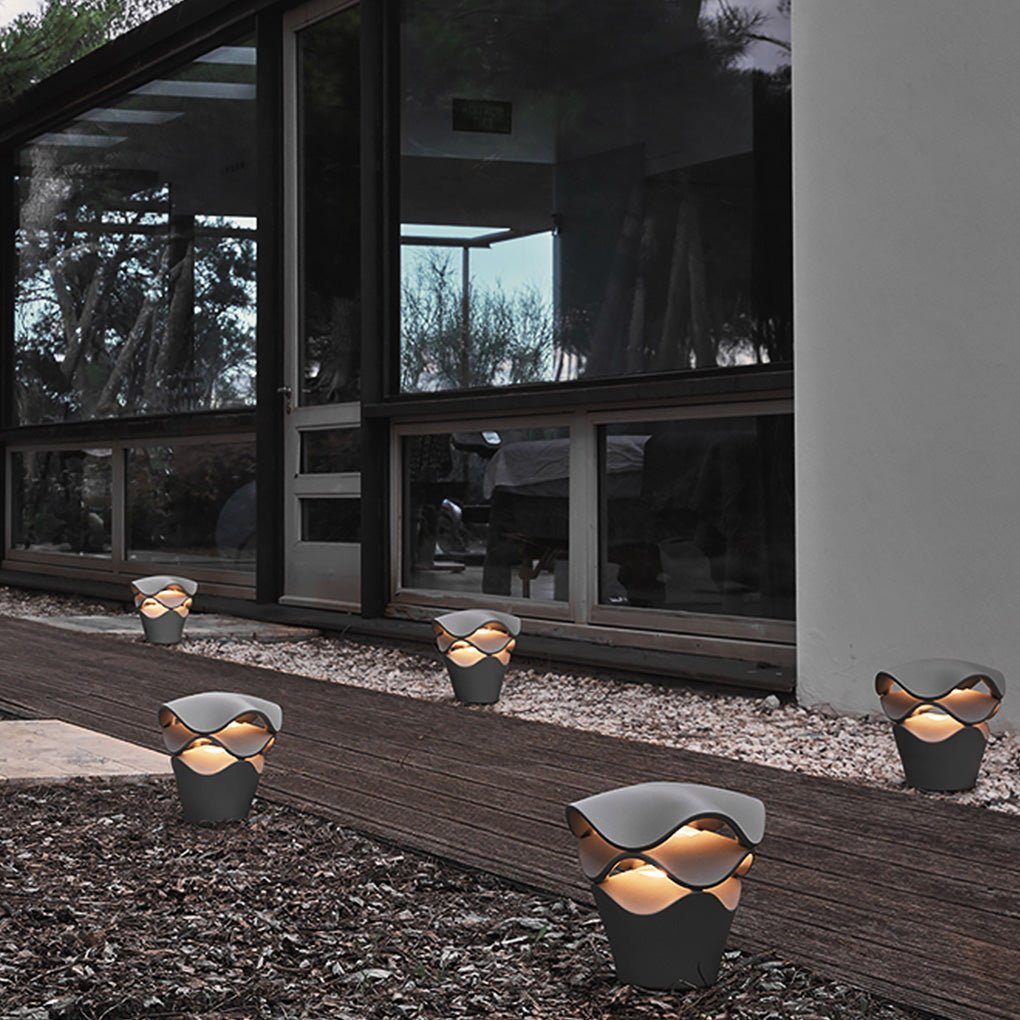 Multi-Functional Layered Design LED Outdoor Landscape Light