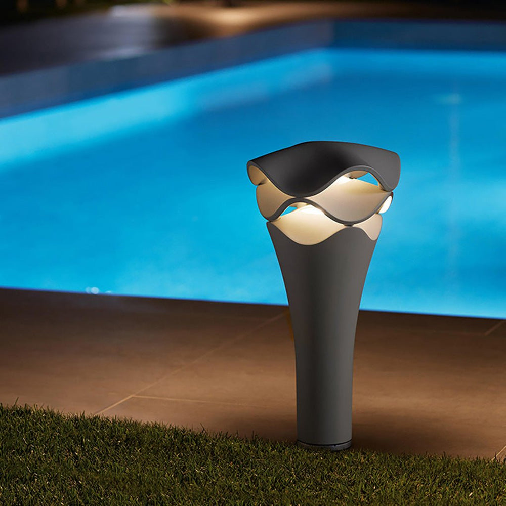 Multi-Functional Layered Design LED Outdoor Landscape Light