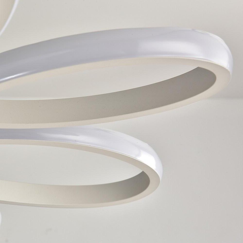 Curves Flower Dimmable LED Modern Pendant Light