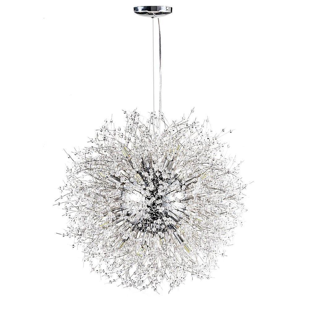 Round Design Crystal Metal LED Antique Chandelier – Kitchen Pendant Lighting