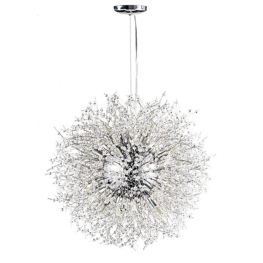 Round Design Crystal Metal LED Antique Chandelier – Kitchen Pendant Lighting