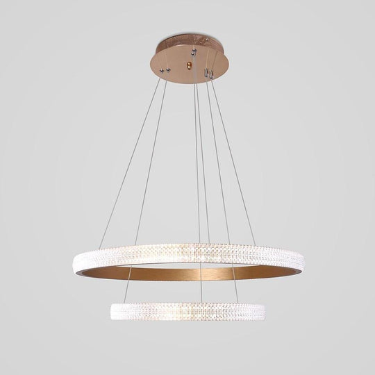 Circle Modern LED Chandelier for Dining and Kitchen