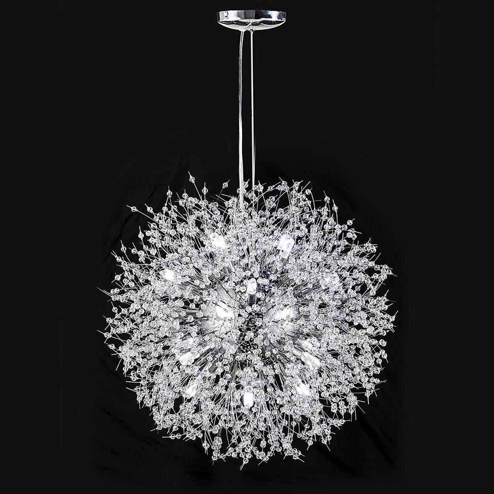 Round Design Crystal Metal LED Antique Chandelier – Kitchen Pendant Lighting