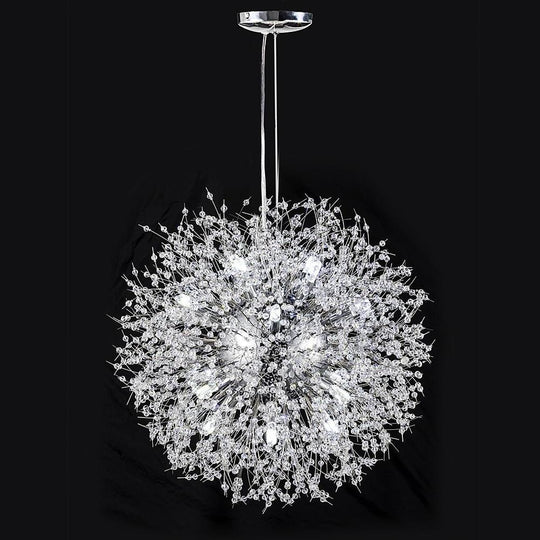 Round Design Crystal Metal LED Antique Chandelier – Kitchen Pendant Lighting