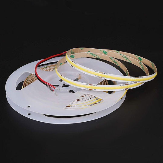 Flexible COB LED Strip Lights Waterproof Spotless Design