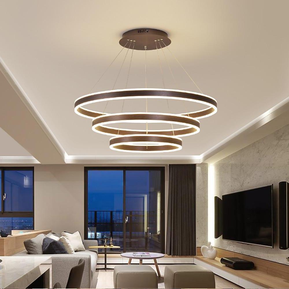 3 Circles Interweaved LED Modern Pendant Chandelier