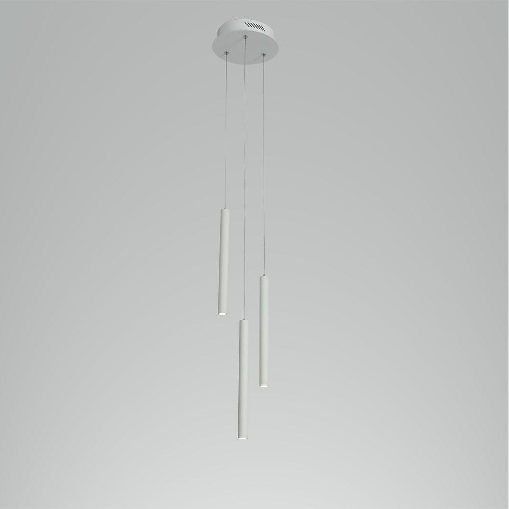 3-Piece Kitchen Island Pendant Lighting with Adjustable LED Lights