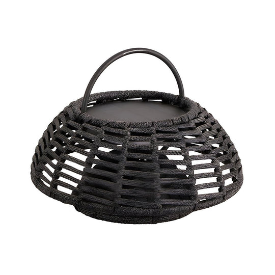 Decorative Ropes Rattan LED Waterproof Solar Outdoor Chandelier