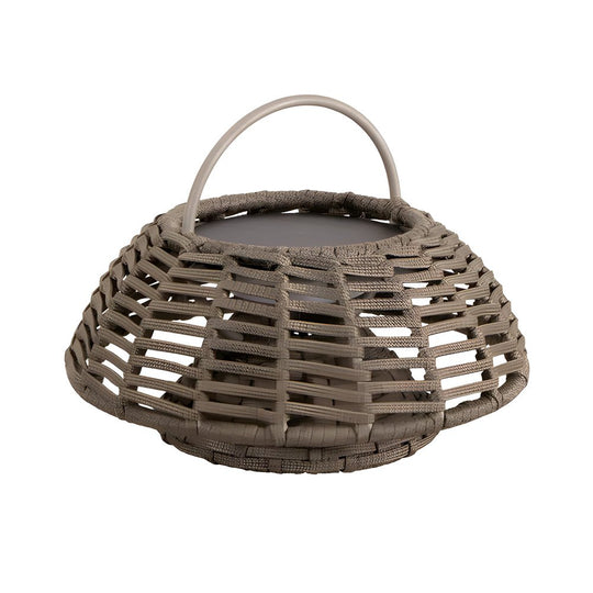Decorative Ropes Rattan LED Waterproof Solar Outdoor Chandelier