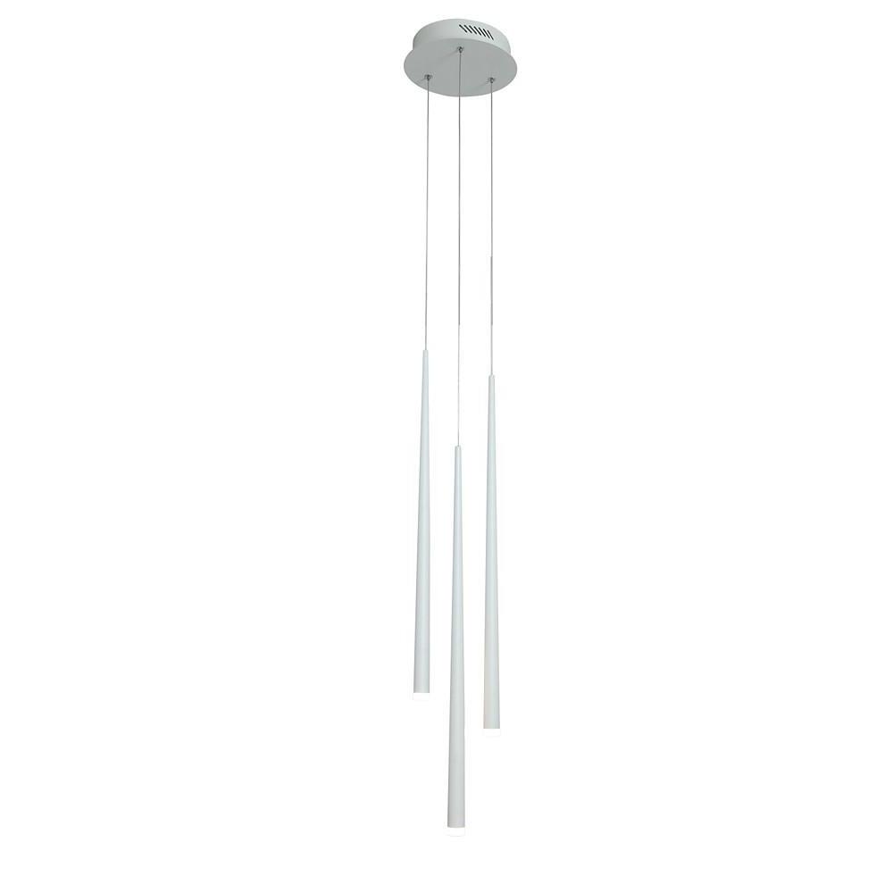 Chic Modern Metal Acrylic Rustic Chandelier