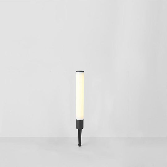 Slender Cylindrical Waterproof Modern Pathway Bollard Lights Outdoor Light