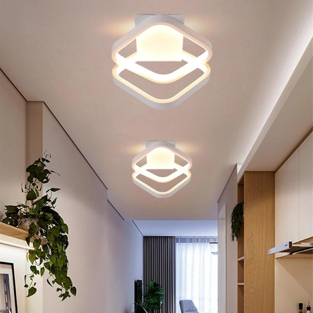Geometric Shape LED Modern Ceiling Light – Flush Mount