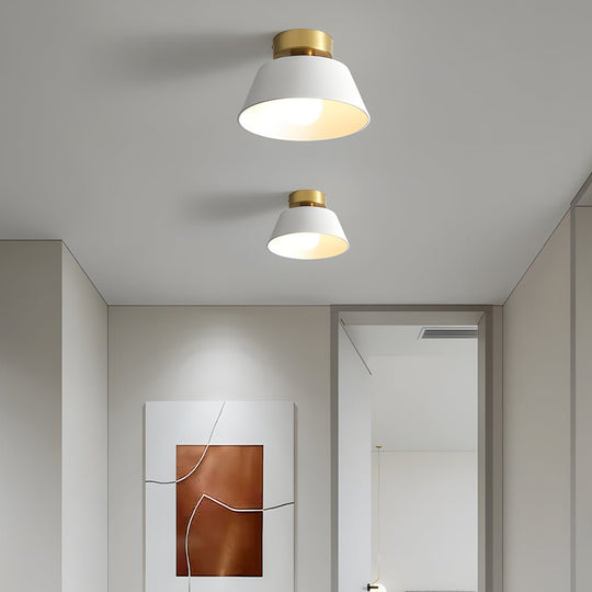 Dia 10 Inch 3 Step Dimming Round Corridor Ceiling Light Fixture