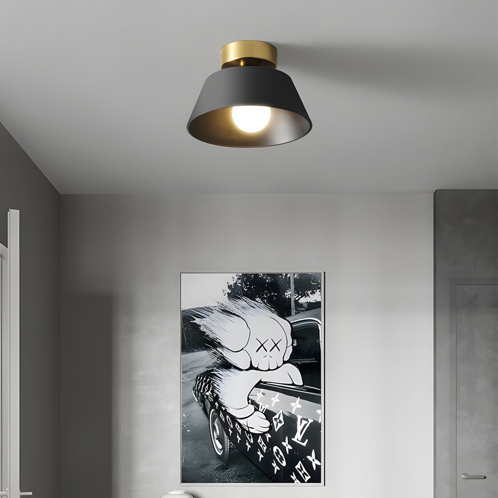 Dia 10 Inch 3 Step Dimming Round Corridor Ceiling Light Fixture