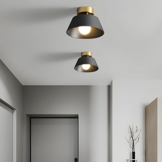Dia 10 Inch 3 Step Dimming Round Corridor Ceiling Light Fixture