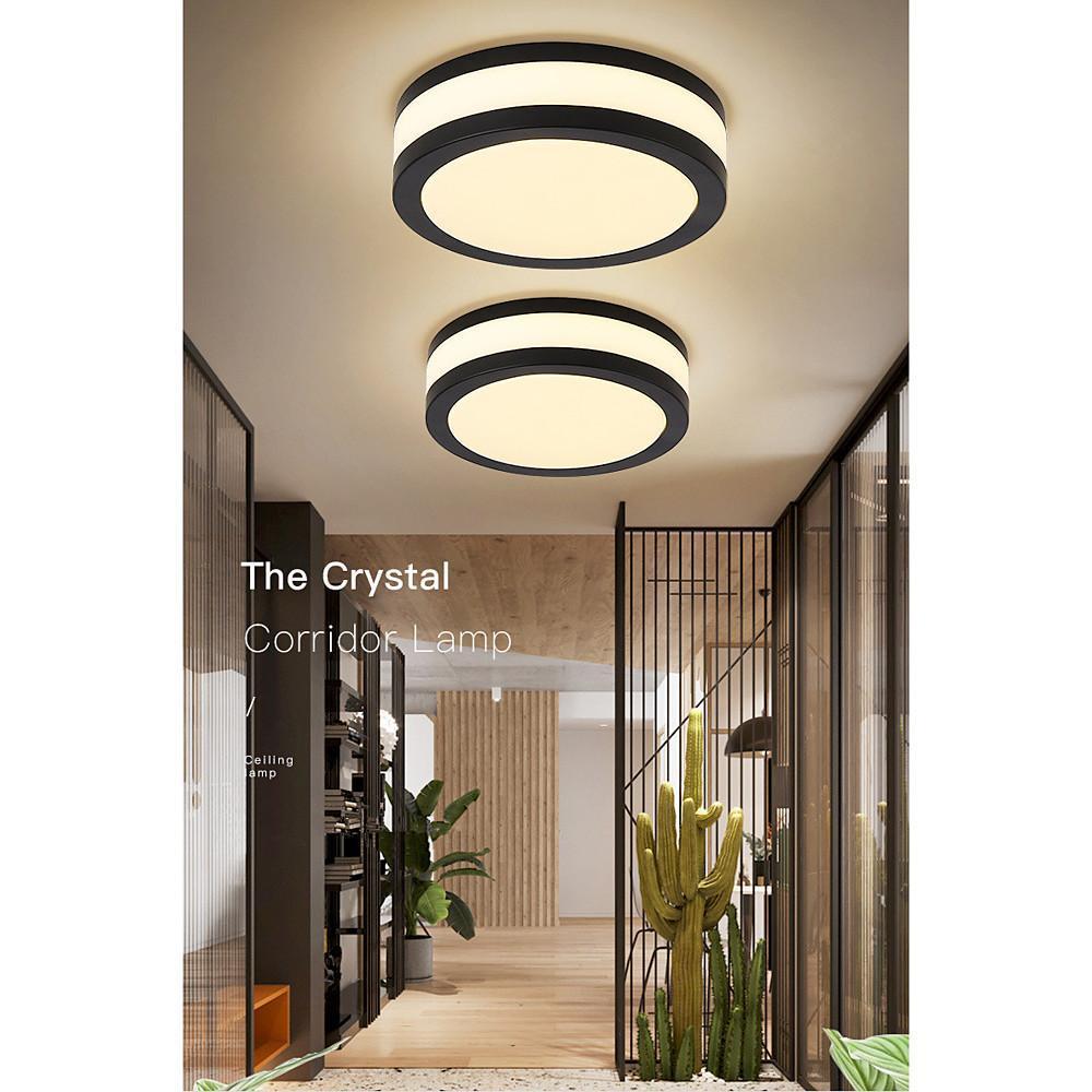 Thick Round Modern LED Flush Mount Ceiling Light