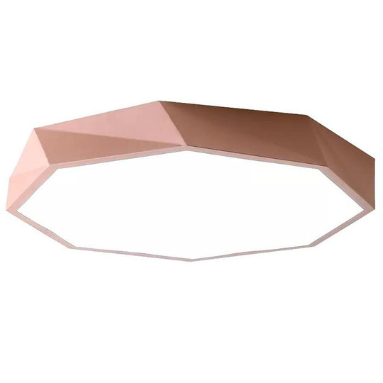 Geometric Design LED Modern Flush Mount Ceiling Light