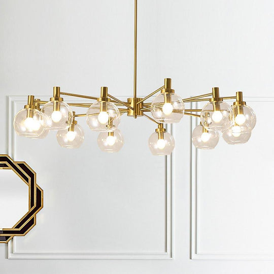 Sputnik Design LED Modern Ceiling Light Flush Mount Hanging Light