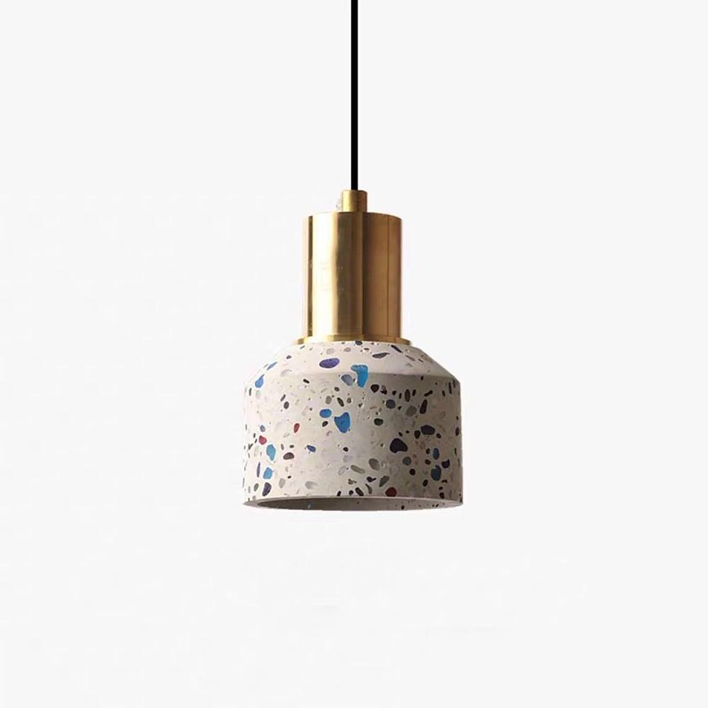 Industrial Round Metal Modern Pendant Light
