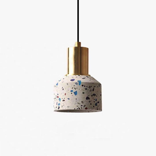 Industrial Round Metal Modern Pendant Light