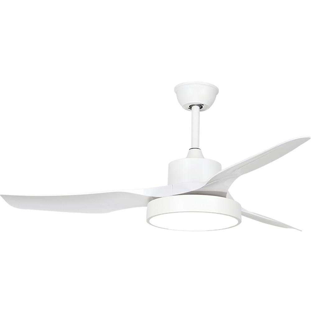 3-Blade Rustic Ceiling Fan with LED Light