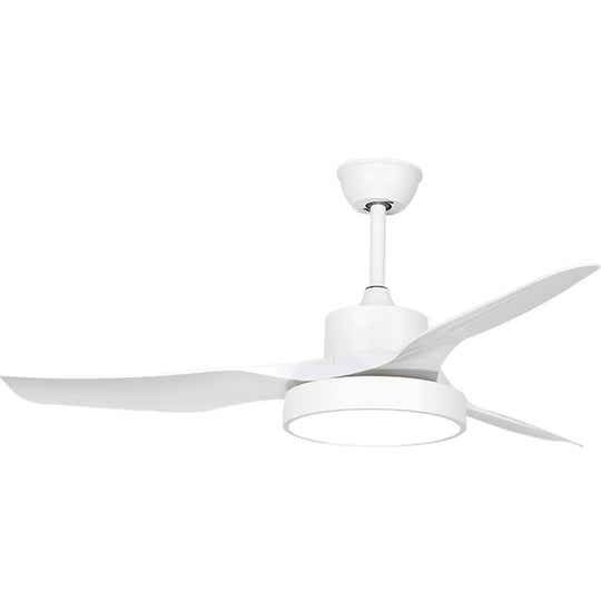 3-Blade Rustic Ceiling Fan with LED Light