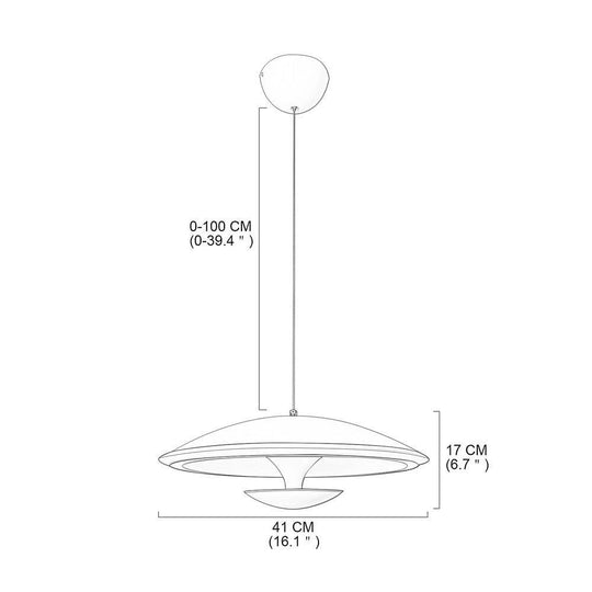 Artistic Novelty Modern Island LED Chandelier