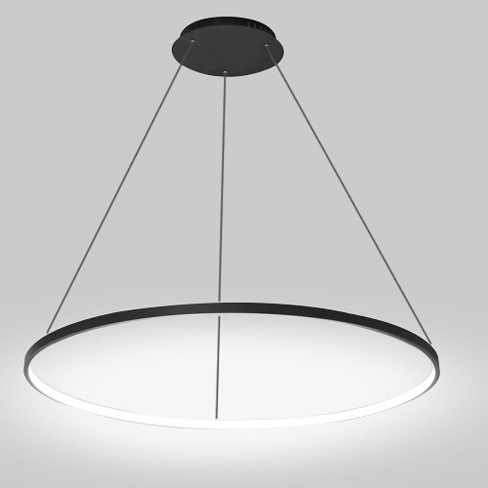 24'' Acrylic Big Ring Opal Shade LED Pendant Light