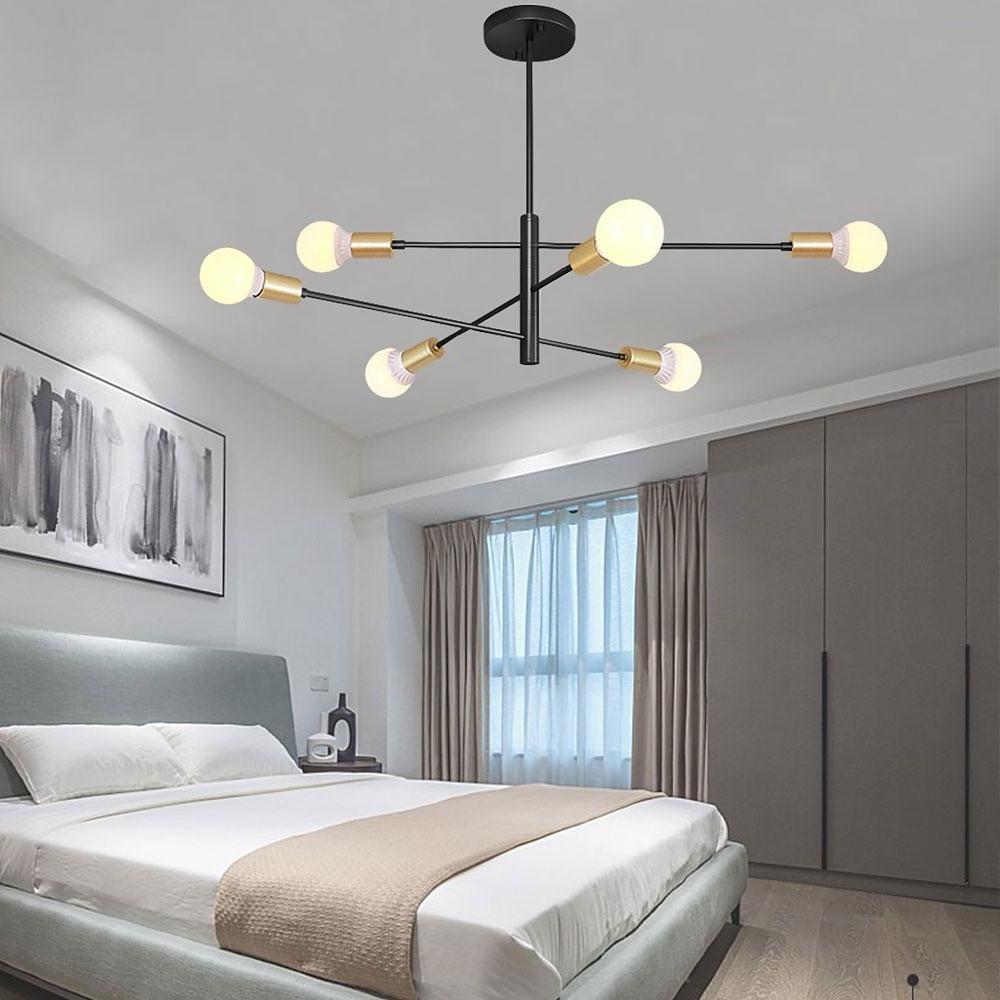 Luxurious 6-Light Sputnik LED Chandelier