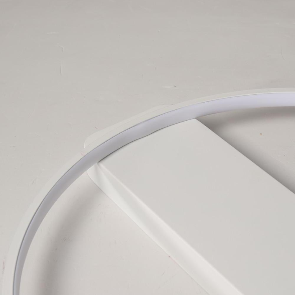 Circle Rectangle Combined LED Modern Flush Mount Ceiling Light
