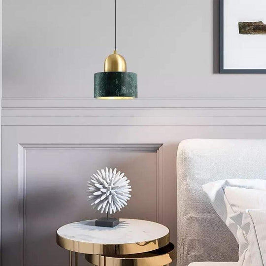 Modern Metal Marble Mini Pendant Light – Classic Artistic Design
