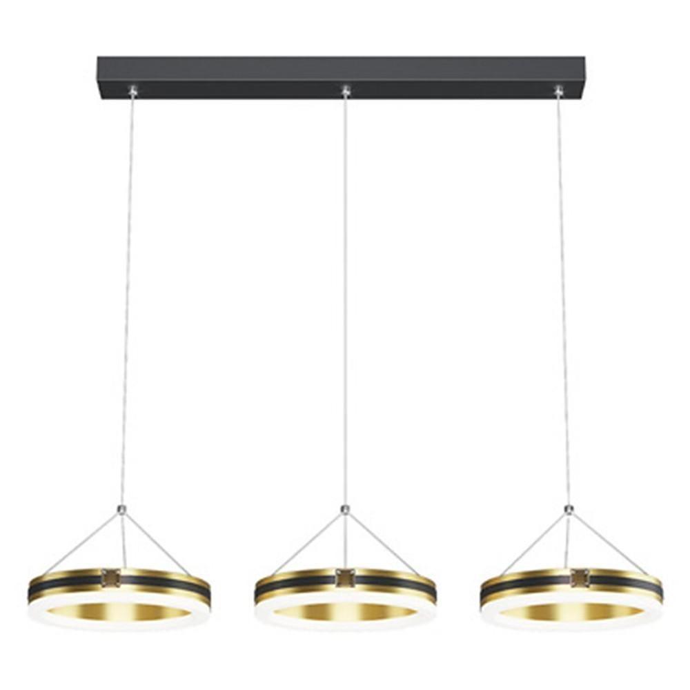 3 Circles Dimmable LED Modern Chandelier