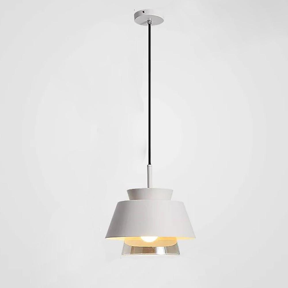 Traditional Metal Glass LED Modern Pendant Light Hanging Lamp