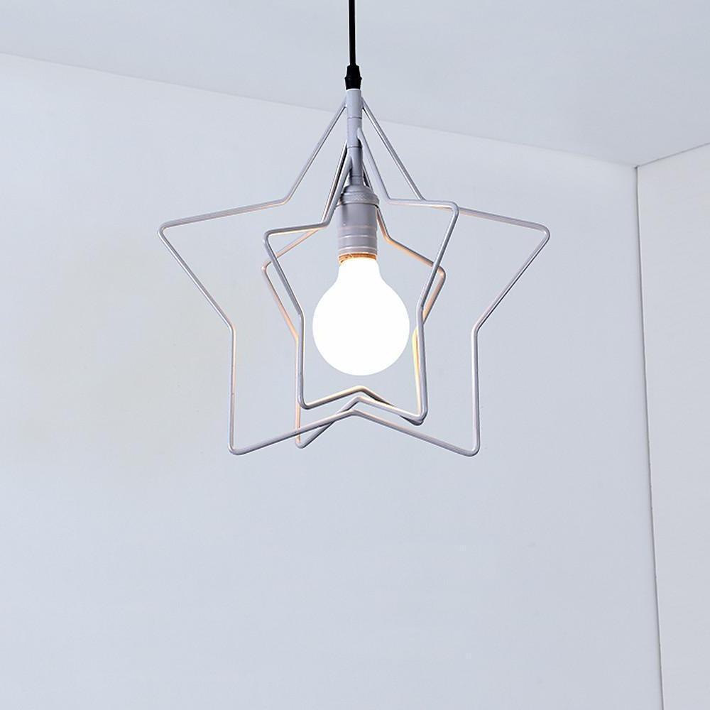 Multiple Star Shaped LED Modern Pendant Light
