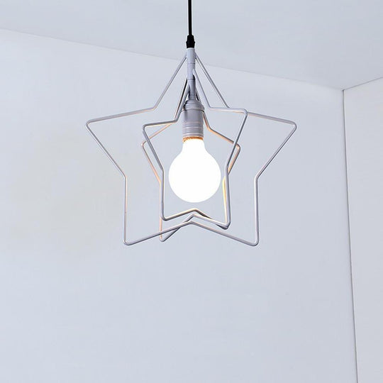 Multiple Star Shaped LED Modern Pendant Light