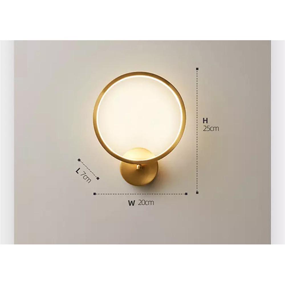 Three Light Copper LED Flush Mount Ceiling Light