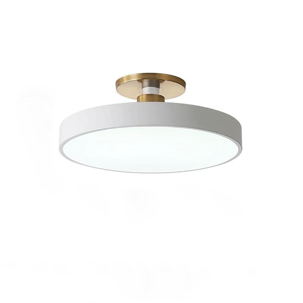 Thick Circular LED Flush Mount Ceiling Light