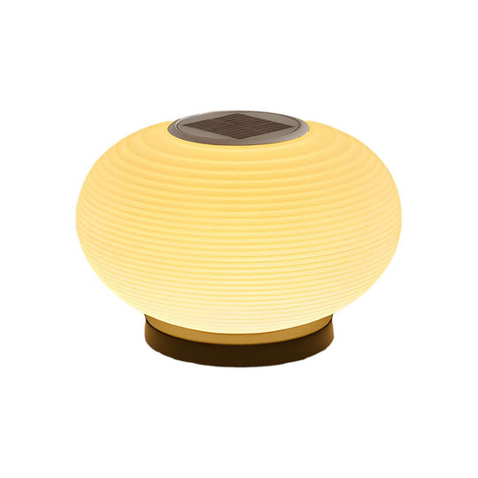 Elegant Solar Powered Post Light LED Spiral Design Lamp with 3 Color Temperatures and IP65 Waterproof