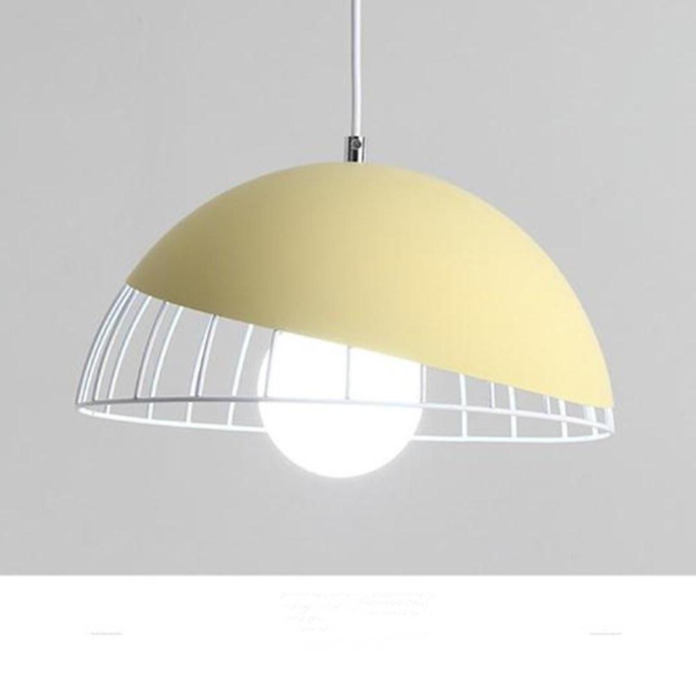 Creative Metal Semi Globular Design LED Modern Kitchen Island Light