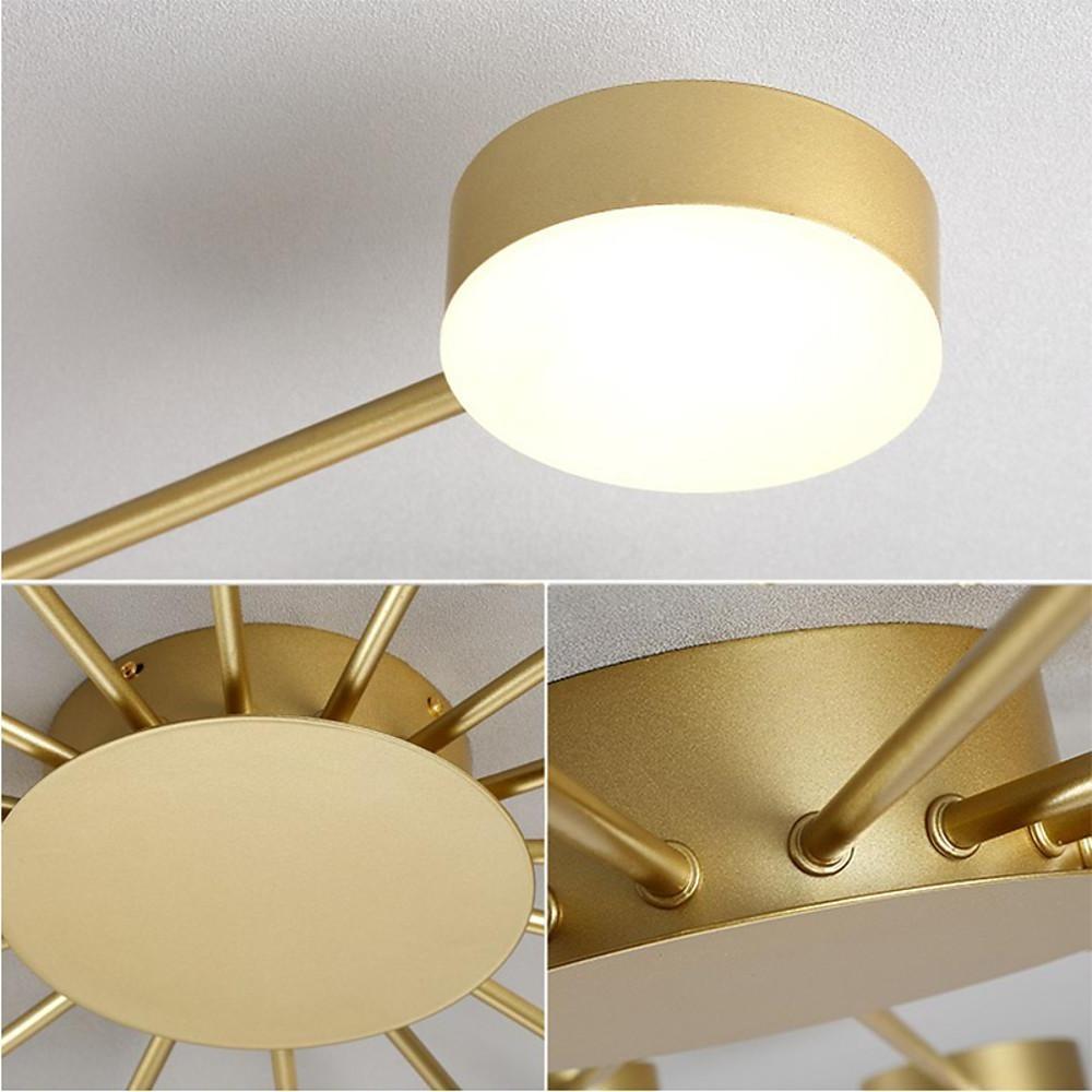 Cluster Flush Mount LED Ceiling Light – Kitchen and Living Room Fixture