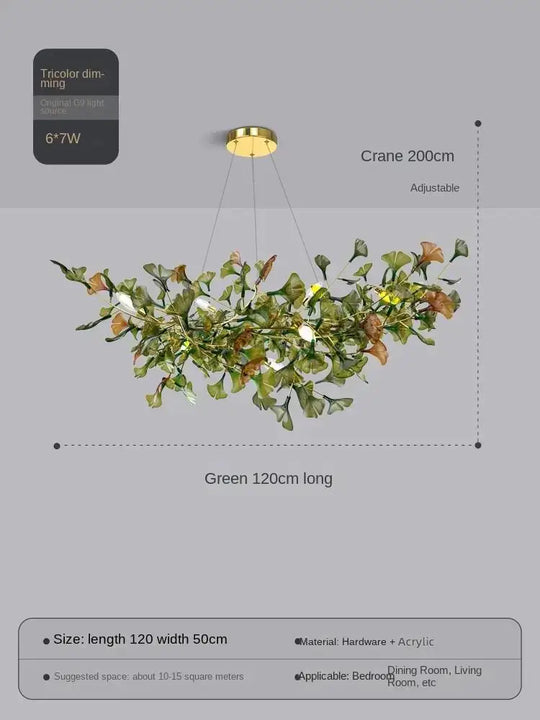 Ginkgo Glass Pendant Chandelier – Modern Luxury Lighting