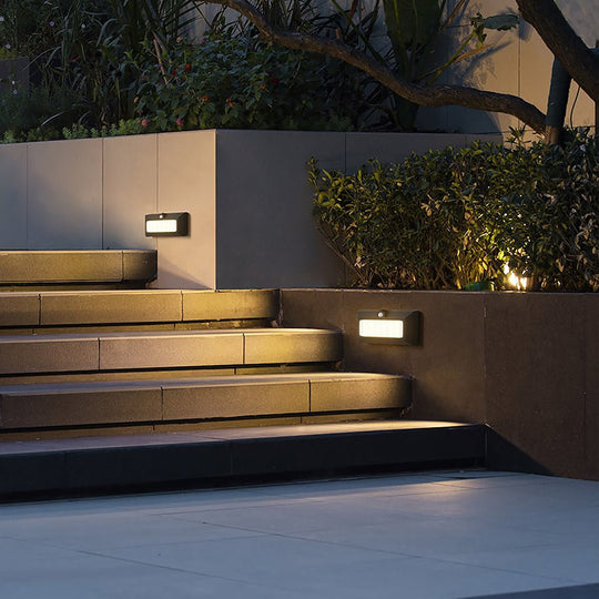 Embedded Motion Sensor LED Step Light for Courtyard and Terrace
