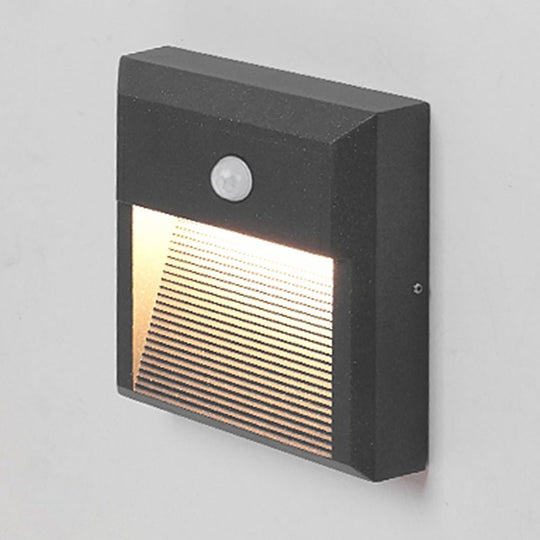 Embedded Motion Sensor LED Step Light for Courtyard and Terrace