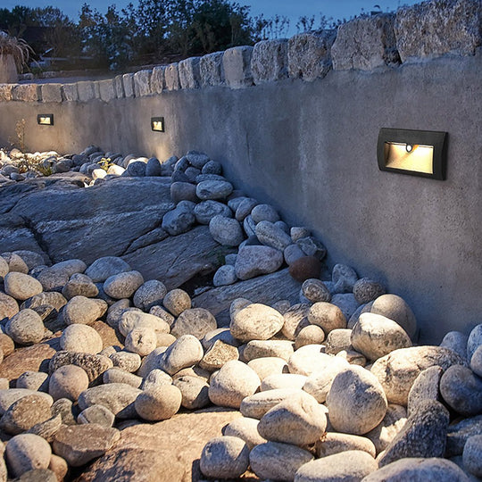 Embedded Motion Sensor LED Step Light for Courtyard and Terrace